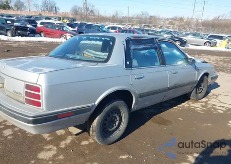 1992 Oldsmobile Cutlass Ciera S from USA, damaged, VIN 1G3AL54N9N6378014
